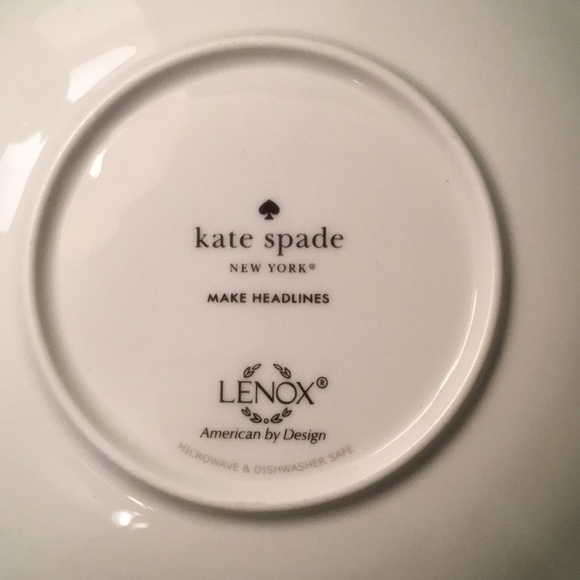 NWOT Kate Spade New York Decorative Charm Plate - Picture 4 of 4